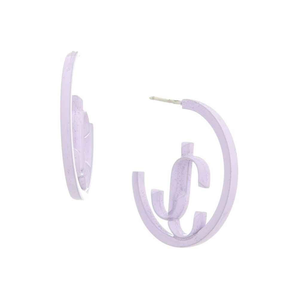 Jimmy Choo Jc Monogram Earrings
